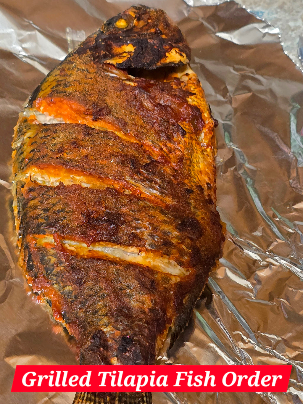 Grilled Tilapia with Plantains