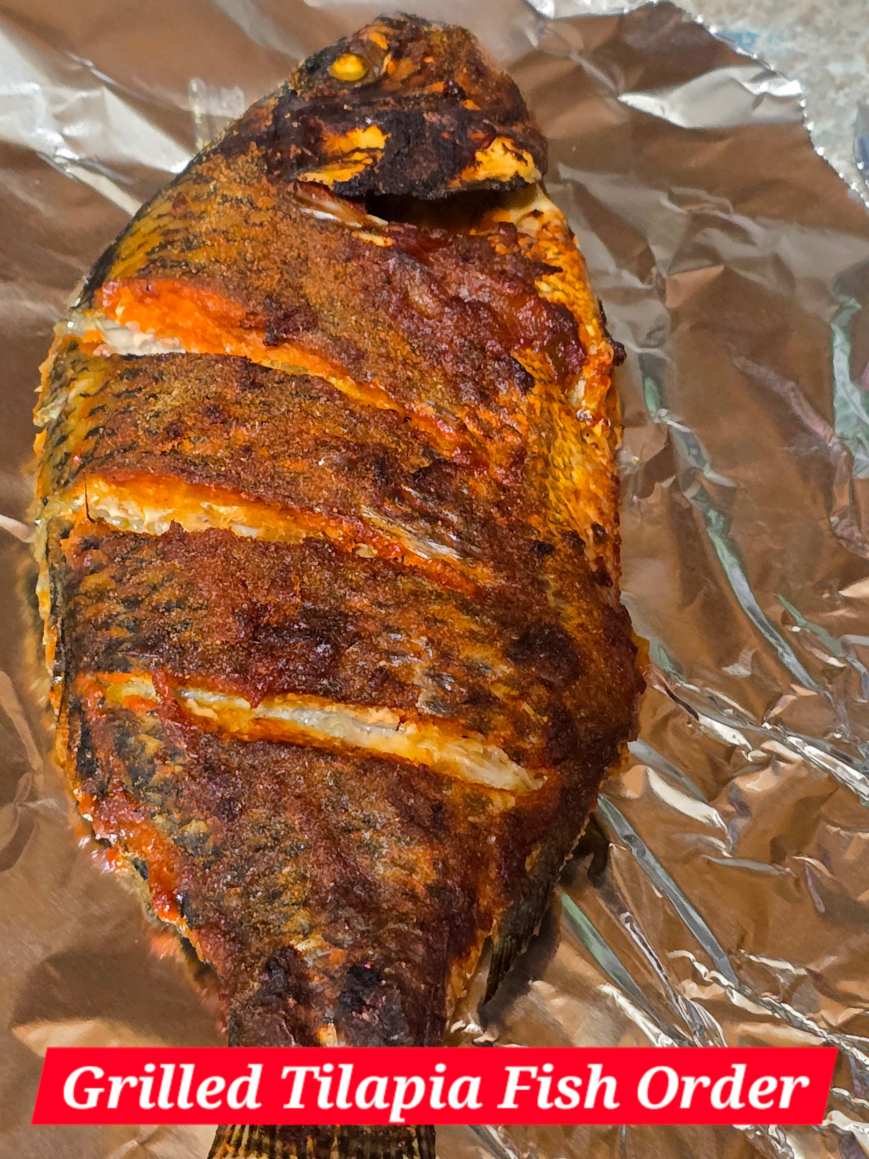 Grilled Tilapia with Plantains