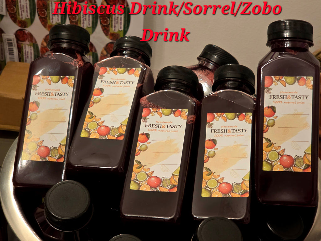 Zobo Drink (Hibiscus)5 Bottles