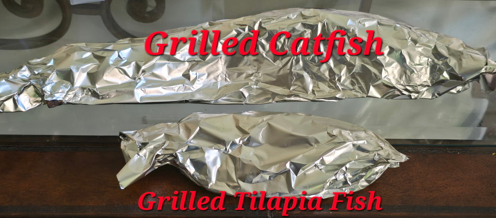 Grilled Catfish with Plantains