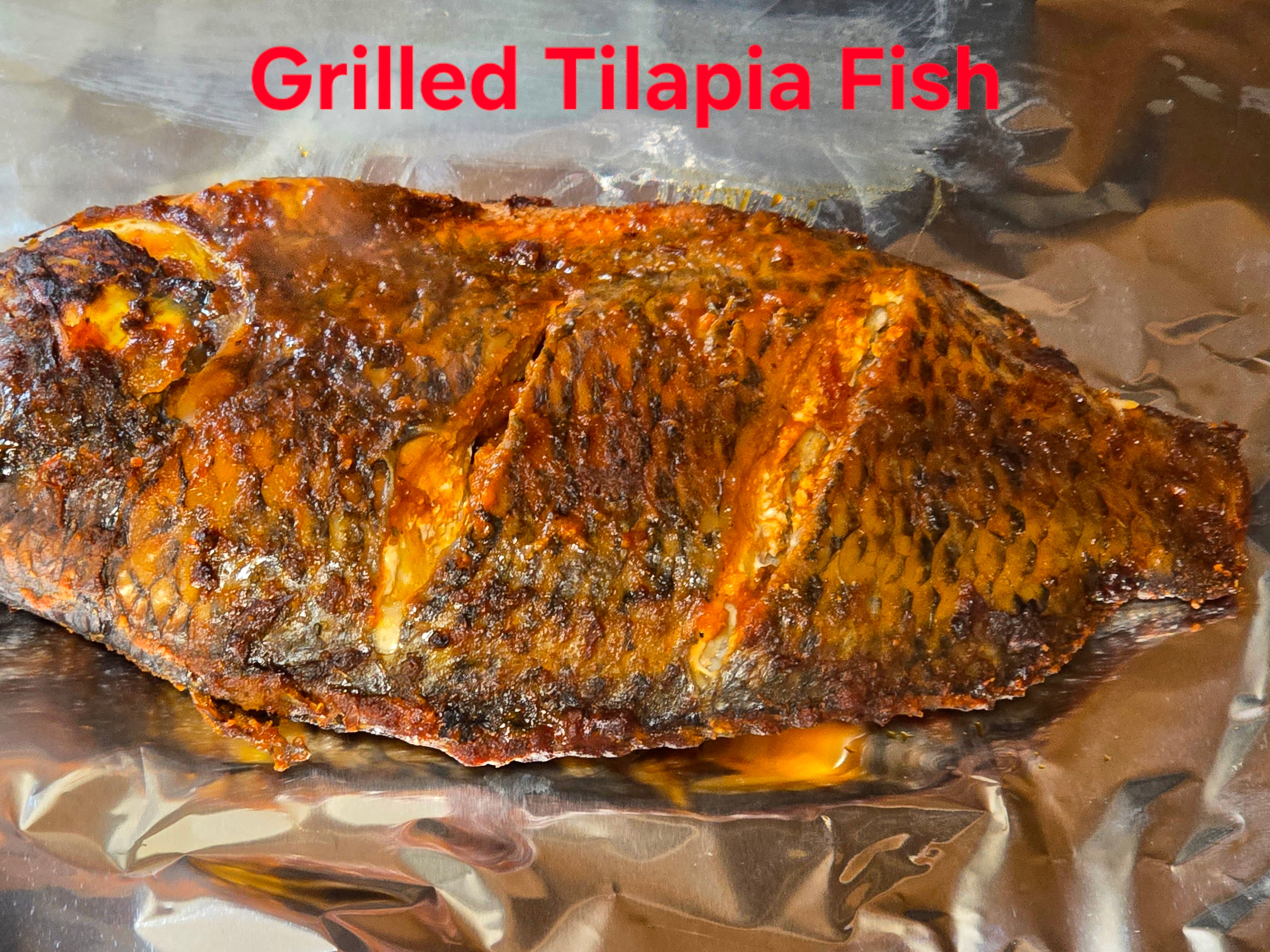 Grilled Tilapia with Plantains