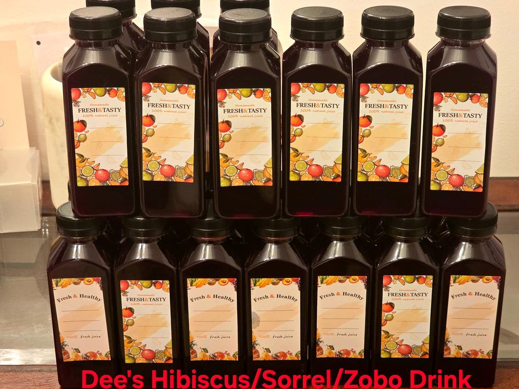 Zobo Drink (Hibiscus)5 Bottles