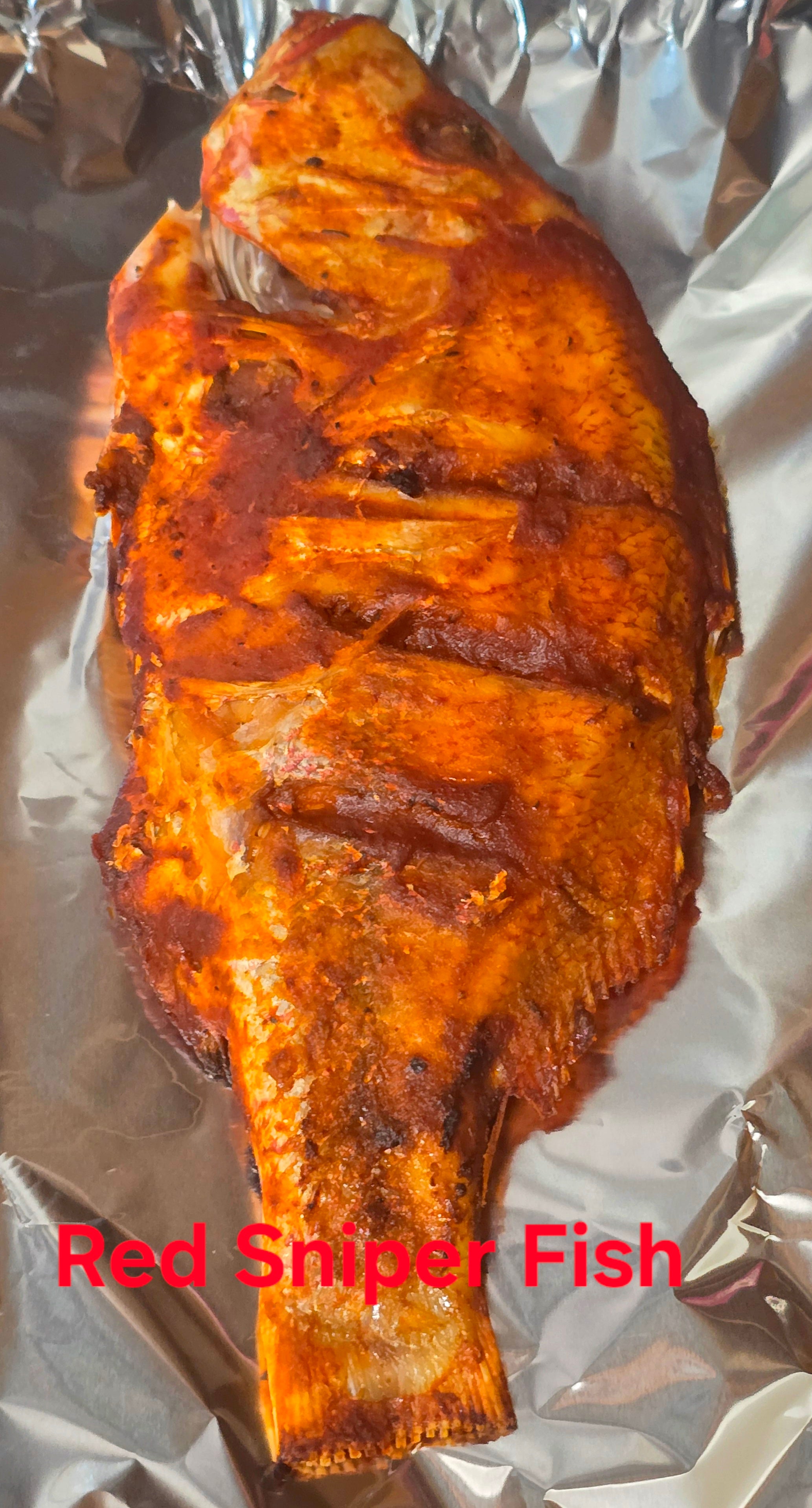 Grilled Red Snapper with Plantains