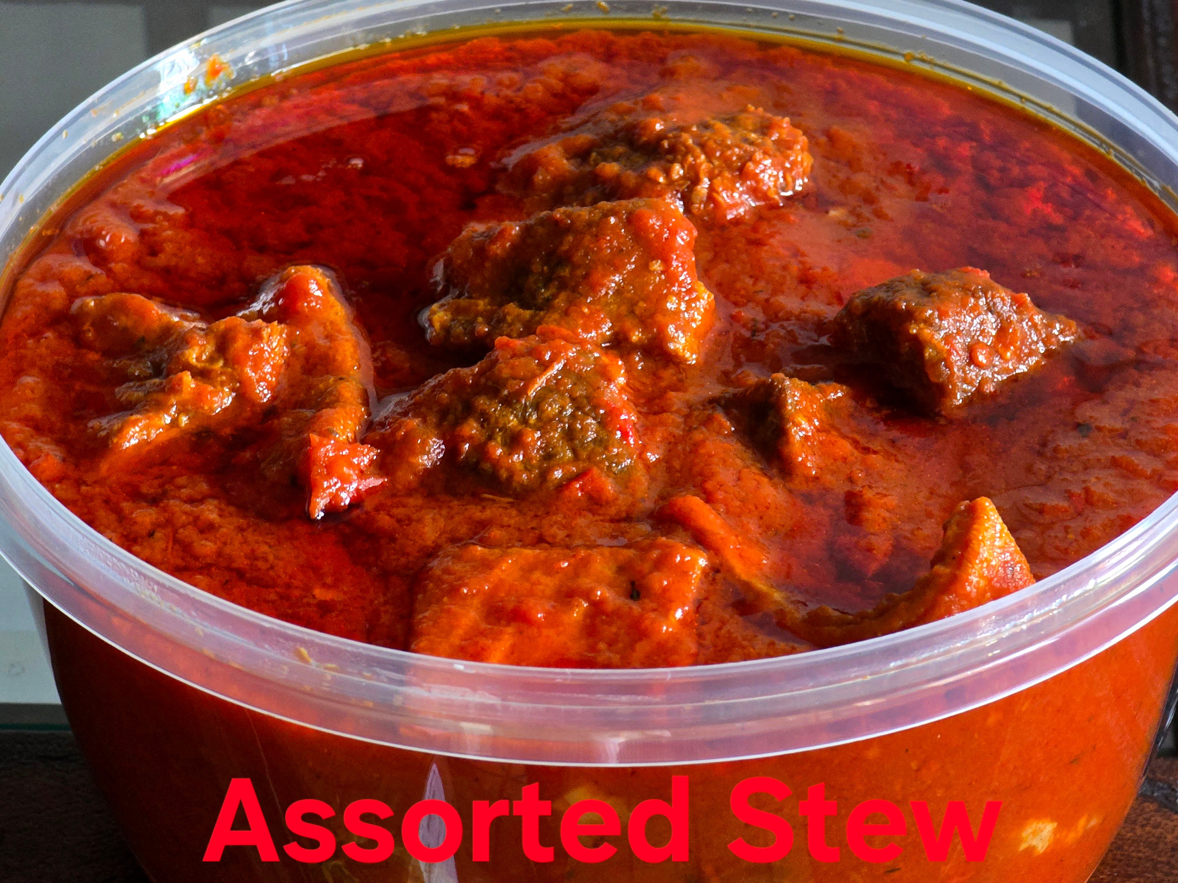 Stew – Small Pot (Mixed Meats)