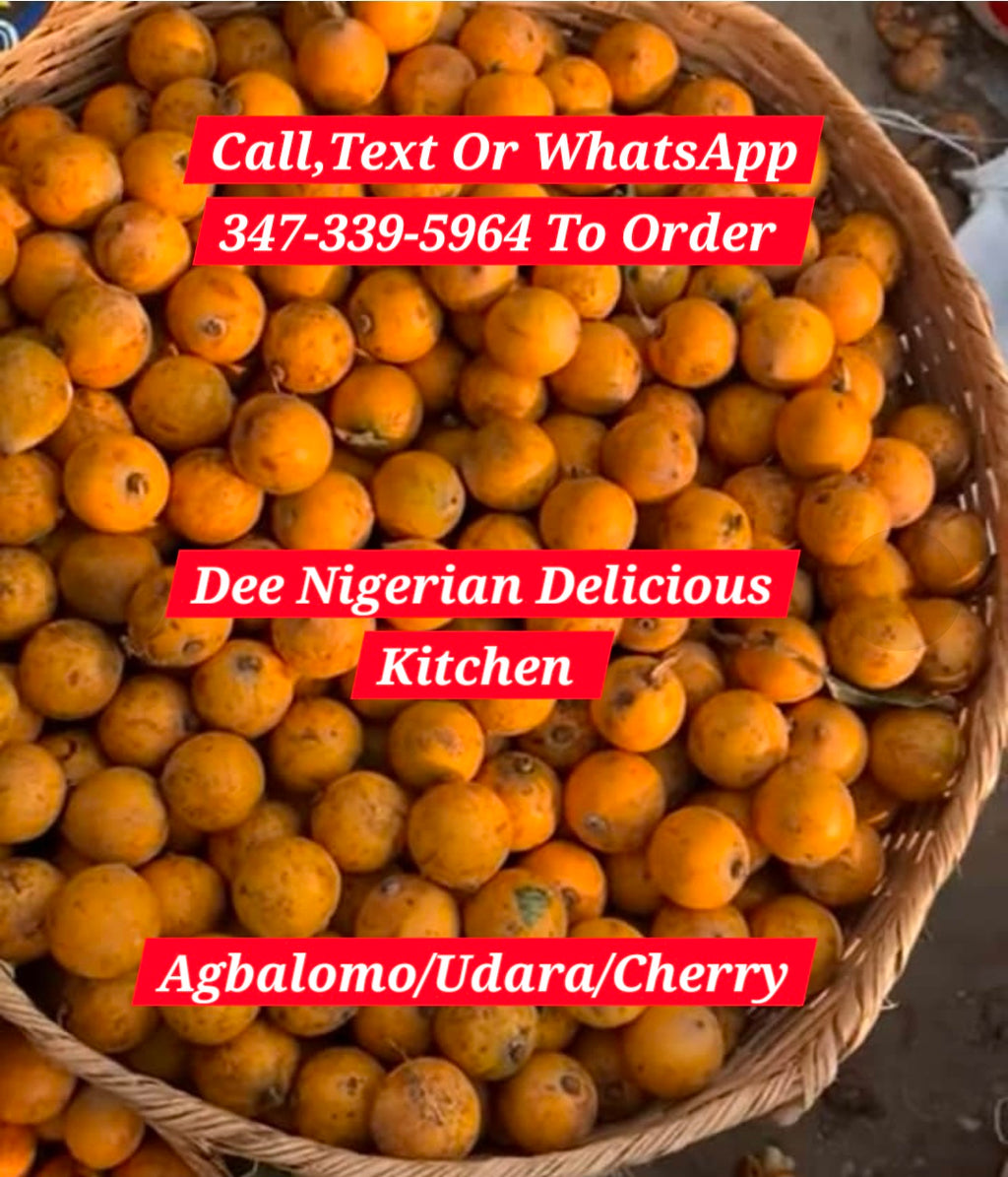SWEET AGBALOMO/CHERRY/ UDARA ( AFRICAN STAR APPLE) A DOZEN