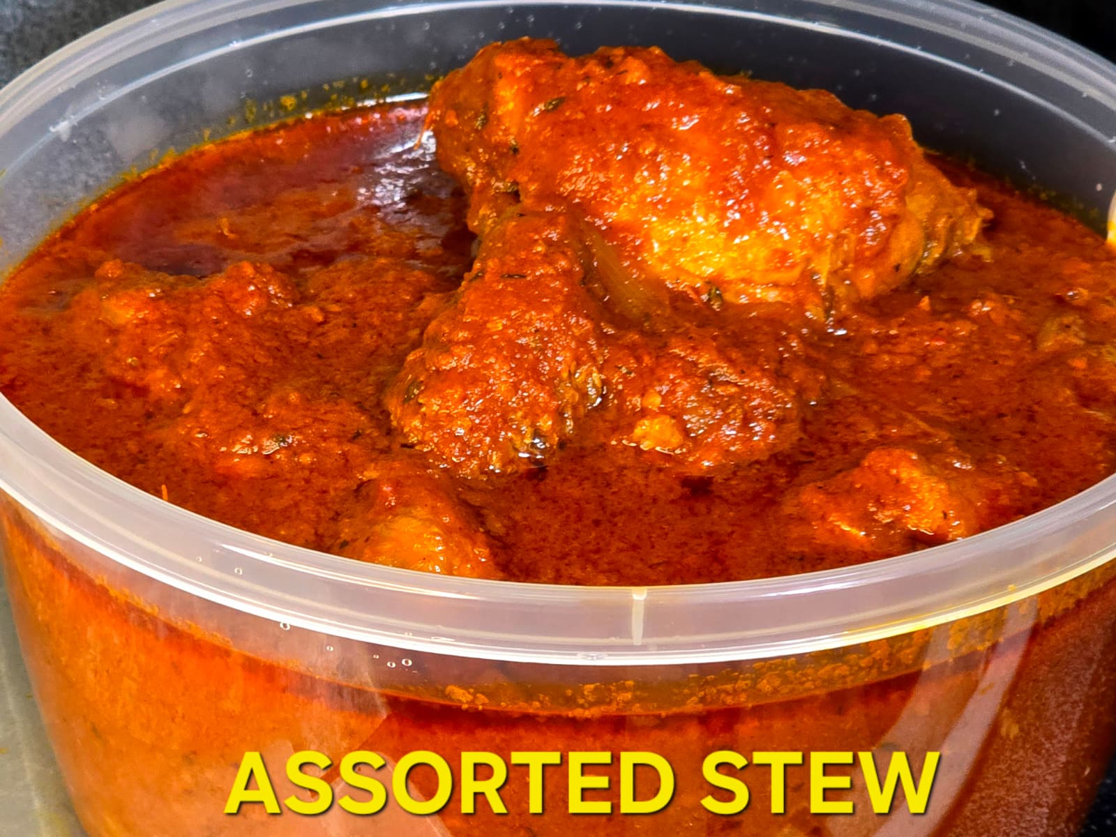 Stew with Chicken (Plate)