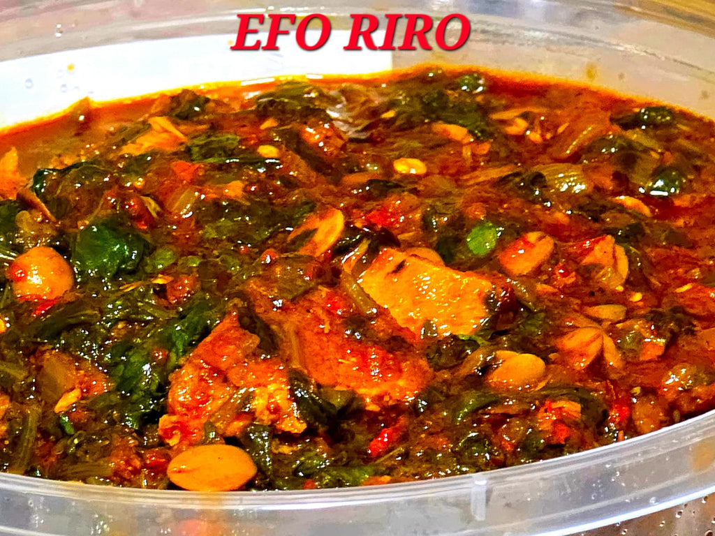 Efo Riro (Vegetable Soup)