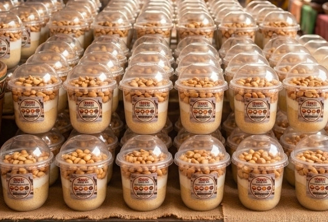 Dee's 4 In 1 Garri Mix Instant Snacks 2 Packs