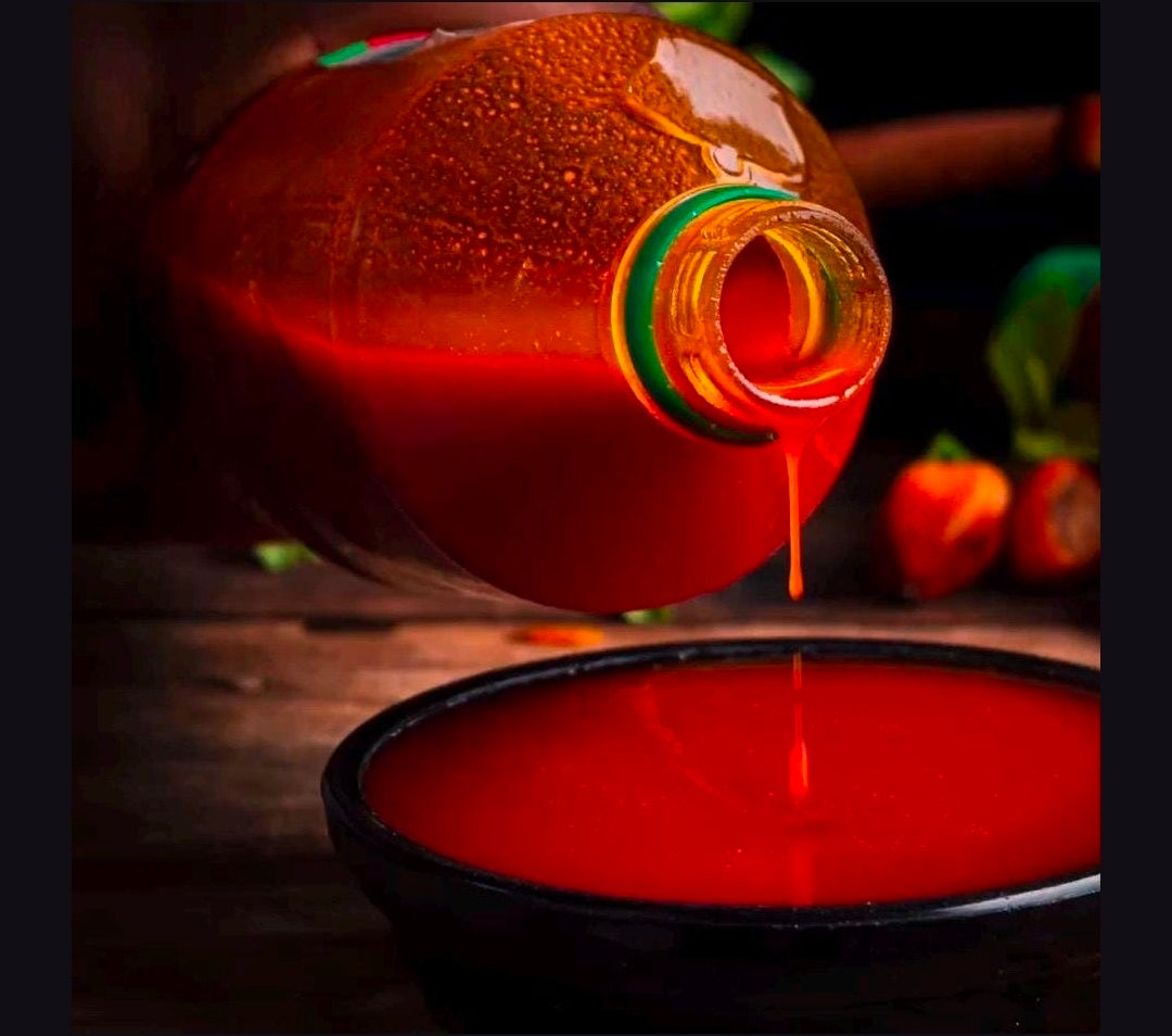 DEE All Natural, No Preservatives or Addictives, Organic Palm Fruit Oil from West Africa 5Liters