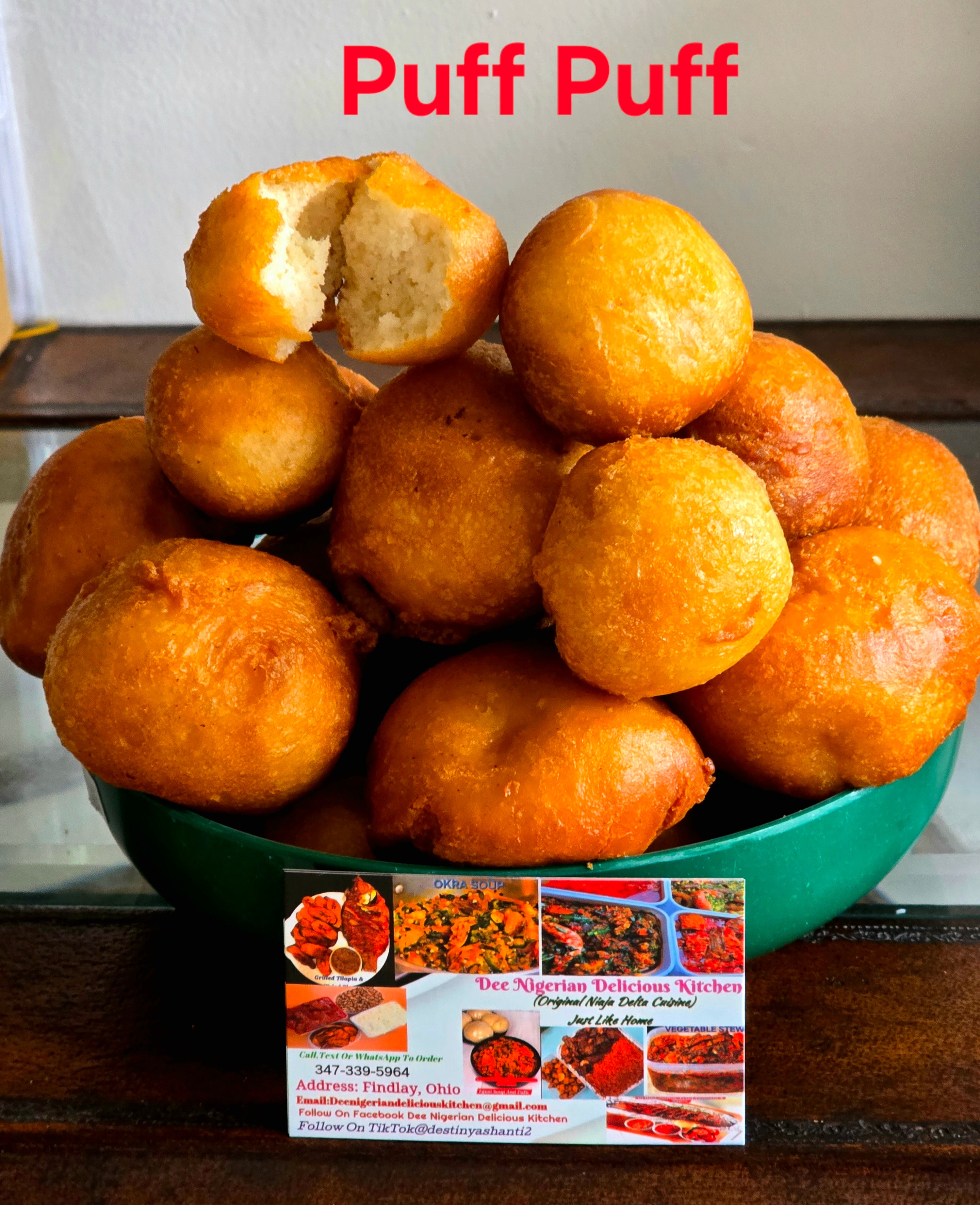 Dee's Puff Puff Dessert /Snacks