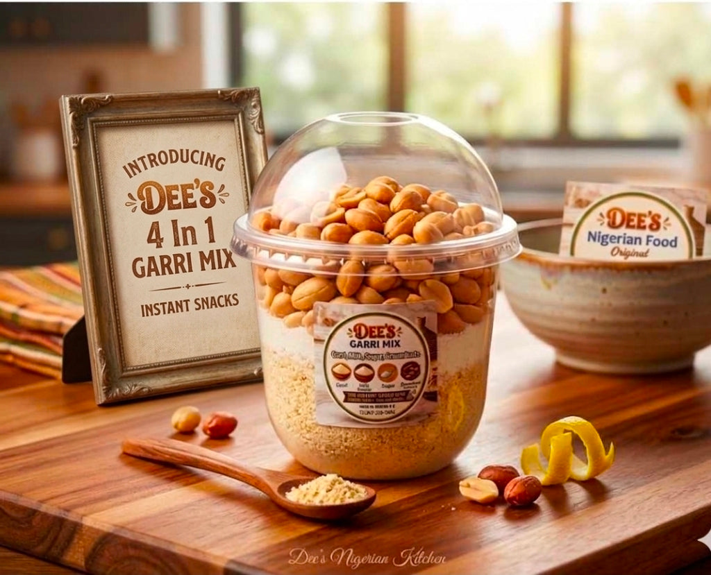Dee's 4 In 1 Garri Mix Instant Snacks 2 Packs