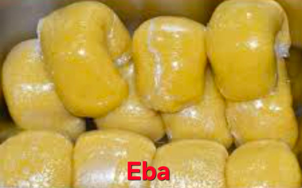 Fufu (Pounded Yam) And Eba (Garri)